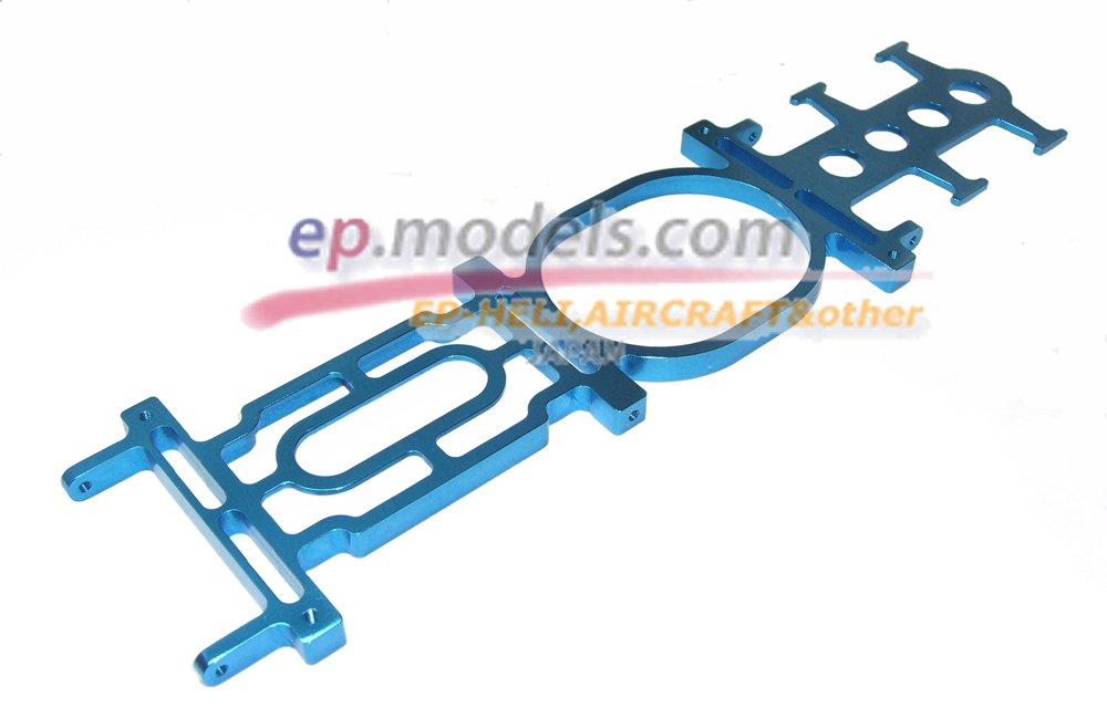 MicroHeli Bottom Frame for Align Carbon Main Frame Set (blue)
