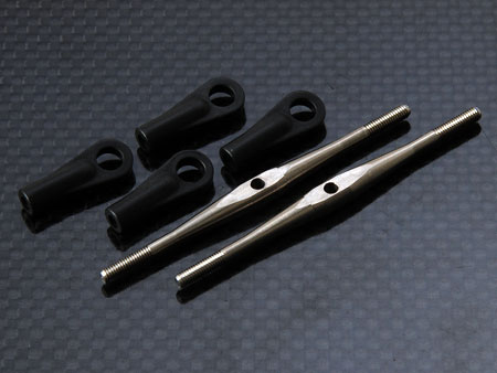 550 Titanium Turnbuckles (M2.5 x 61mm)- 2 pcs Trex 550 FBL 550 Titanium Turnbuckles (M2.5 x 61mm)- 2 pcs Trex 550 FBL