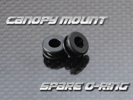 Heli Option Quick ChangeCanopy Mount用Spare O-ring - 2 pcs Heli Option Quick ChangeCanopy Mount用Spare O-ring - 2 pcs
