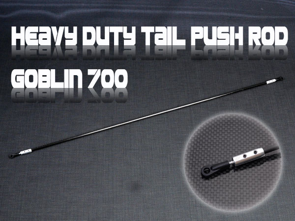 Heli Option Heavy Duty Tail Push Rod -Goblin 700