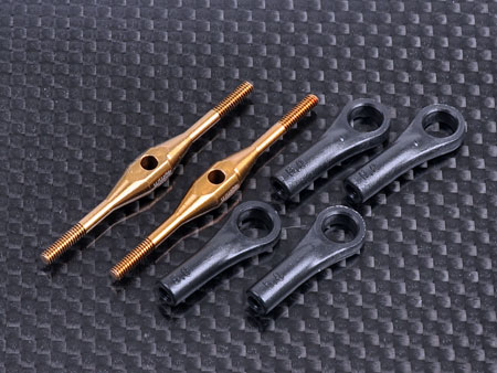 700E Ti Turnbuckles (M2.0x40 -2pcs) for Trex 700E swash 700E Ti Turnbuckles (M2.0x40 -2pcs) for Trex 700E swash