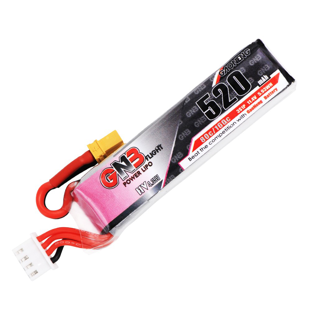 GAONENG HV Lipo Battery 3S 520mAh(80C) GAONENG HV Lipo Battery 3S 520mAh(80C)