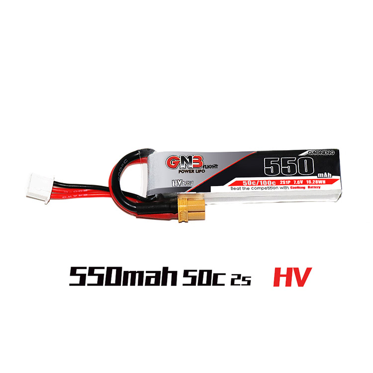 GAONENG HV Lipo Battery 2S 550mAh(50C) GAONENG HV Lipo Battery 2S 550mAh(50C)