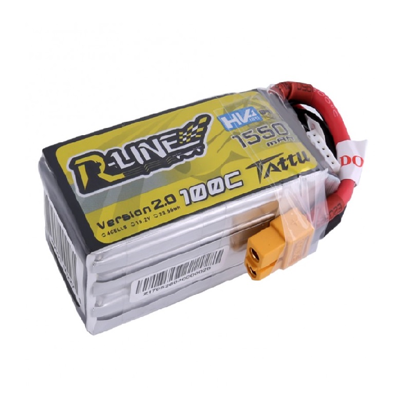 Gens Ace Tattu R-Line HV Lipo 4S 1550mAh(100C) Gens Ace Tattu R-Line HV Lipo 4S 1550mAh(100C)