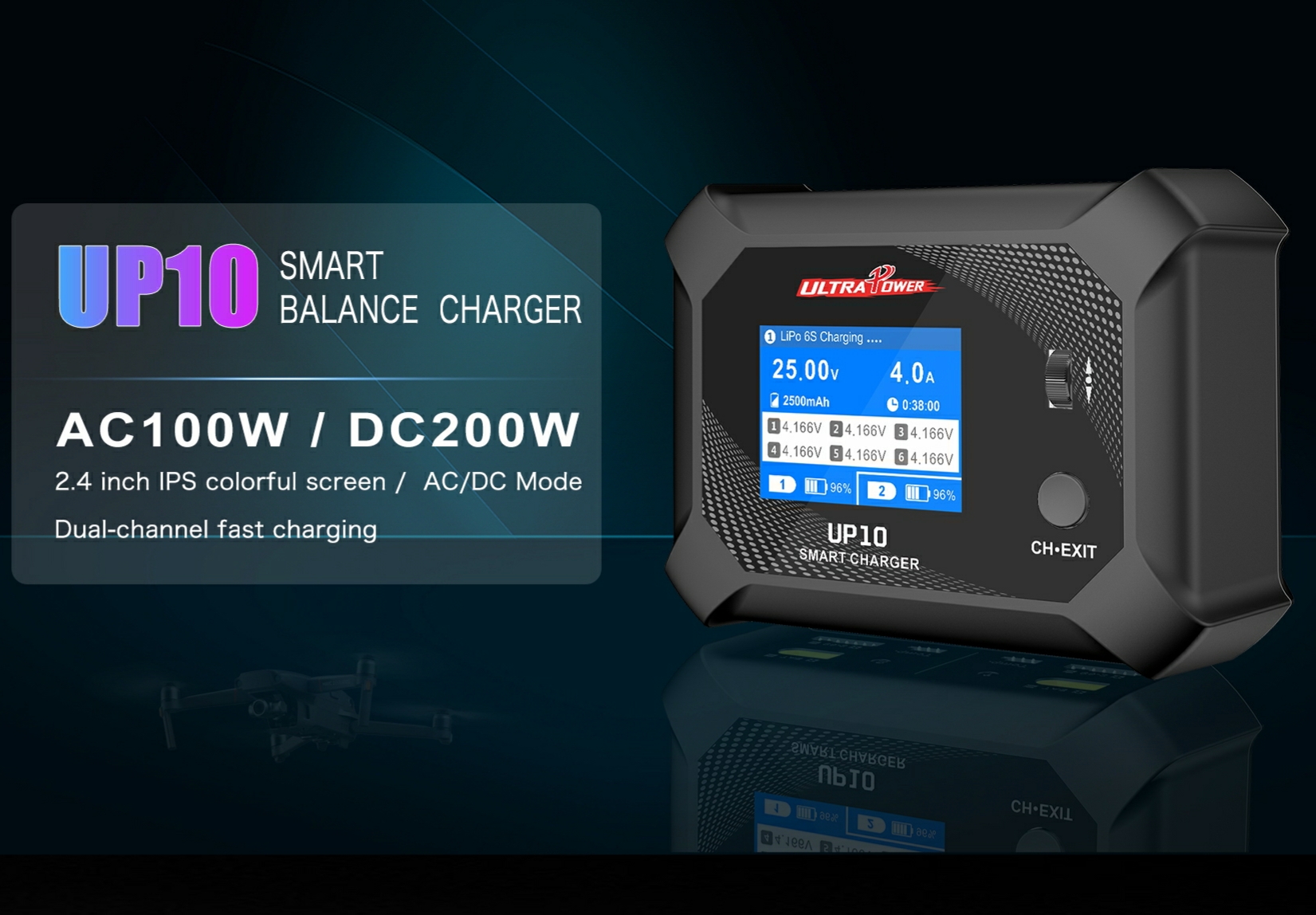 Ultra Power UP10 DUO AC/DC Charger