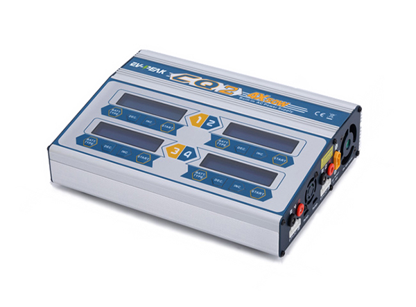 EV-Peak AC 110/220V Input 1-6S 4x 50W Balance Charger CQ2 EV-Peak AC 110/220V Input 1-6S 4x 50W Balance Charger CQ2