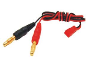 JST コネクター用4mm banana plug 充電ケーブル JST コネクター用4mm banana plug 充電ケーブル
