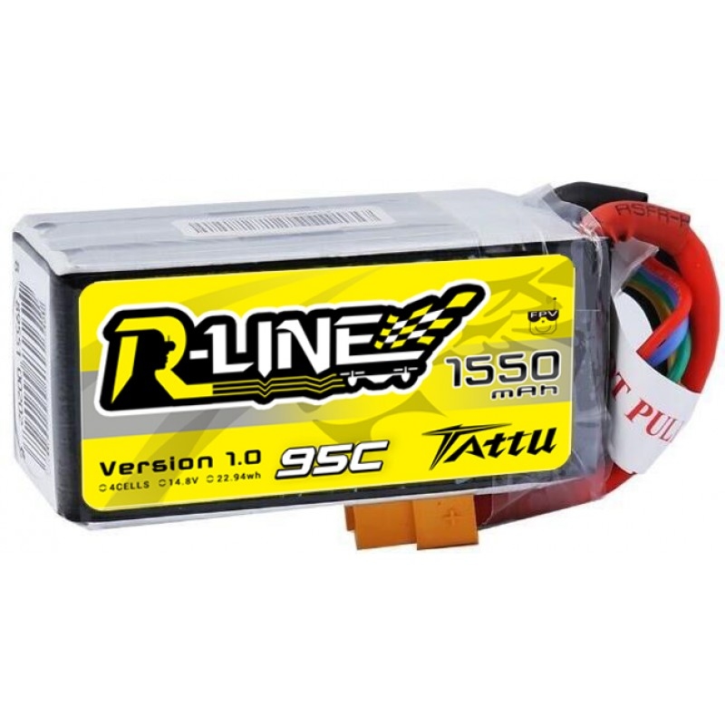 Gens Ace Tattu R-Line Lipo 4S 1550mAh(95C) Gens Ace Tattu R-Line Lipo 4S 1550mAh(95C)