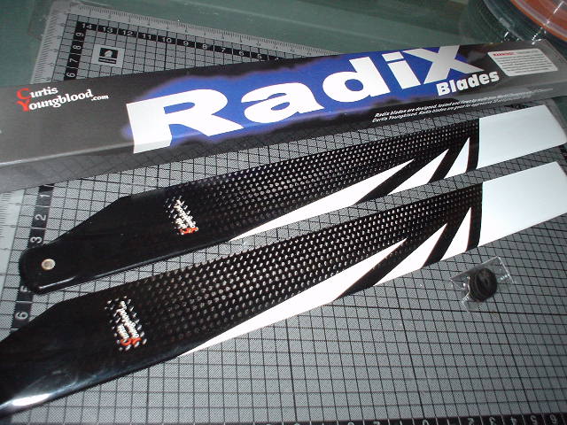 CYE Radix 325mm CF Main Blades 325 Curtis Youngblood Enterprises