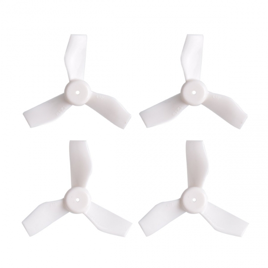 BETA FPV 31mm 1.0mm 3 Blade Micro Whoop Propeller Set (White) BETA FPV 31mm 1.0mm 3 Blade Micro Whoop Propeller Set (White)