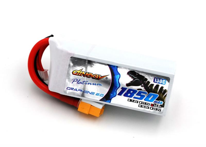 Dinogy Platinum Graphene 2.0 4S 1850mah 130C/260C(XT60) Dinogy Platinum Graphene 2.0 4S 1850mah 130C/260C(XT60)