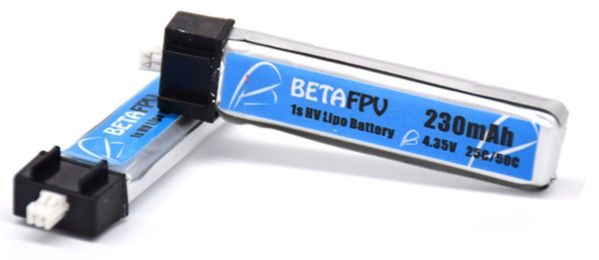 Beta FPV 230mAh 1S Lipo HV Battery(Blade Inductrix FPV/Tiny Whoo Beta FPV 230mAh 1S Lipo HV Battery(Blade Inductrix FPV/Tiny Whoo