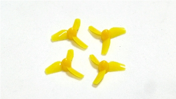 BETA FPV 31mm 3 Blade Tiny Whoop Propeller Set (Yellow) BETA FPV 31mm 3 Blade Tiny Whoop Propeller Set (Yellow)
