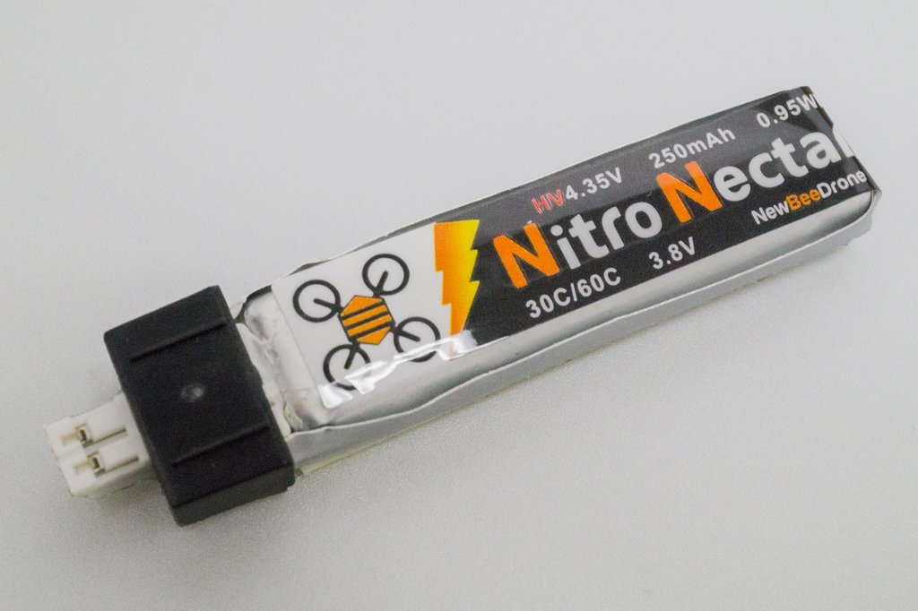 New Bee Drone Nitro Nectar 250mAh HV LiPo Battery New Bee Drone Nitro Nectar 250mAh HV LiPo Battery