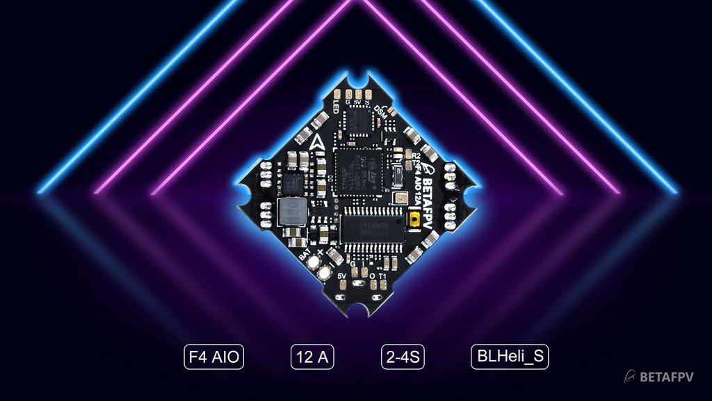 BETA FPV F4 2-4S 12A Brushless Flight Controller (XT30) BETA FPV F4 2-4S 12A Brushless Flight Controller (XT30)