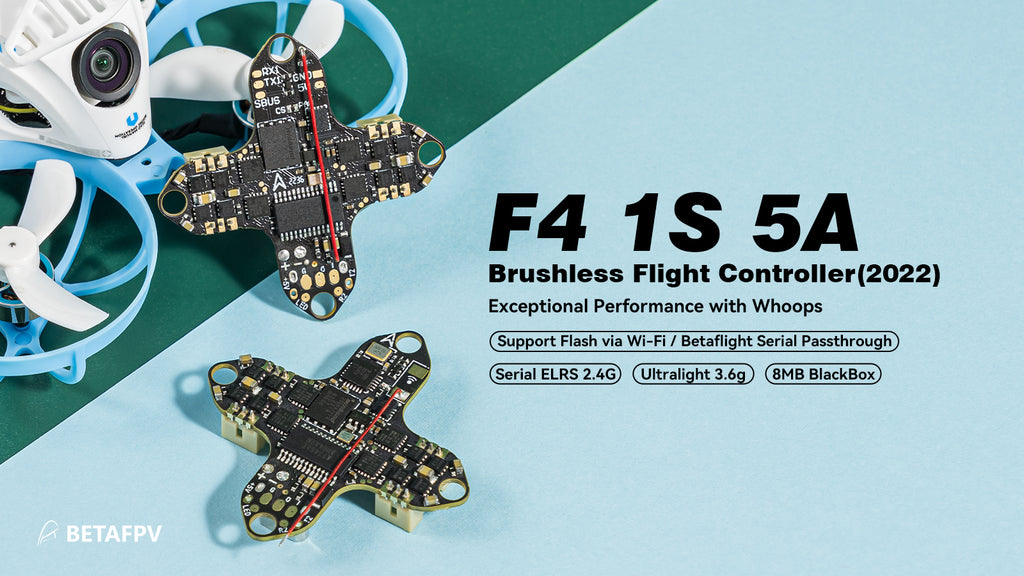 BETA FPV F4 1S 5A Brushless Flight Controller (Serial ELRS V2.0)