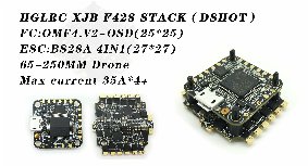 Acro Mini XJB F428 Flight Control AIO OSD BEC D-shot + 28A Blhel Acro Mini XJB F428 Flight Control AIO OSD BEC D-shot + 28A Blhel