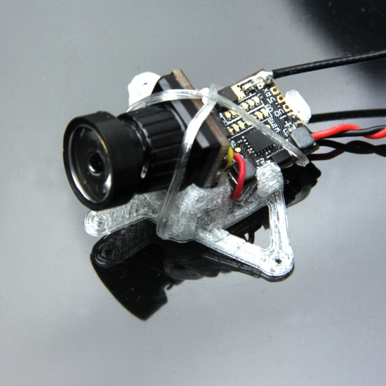 Caddx Firefly用TPUカメラマウント20度 White Caddx Firefly用TPUカメラマウント20度 White
