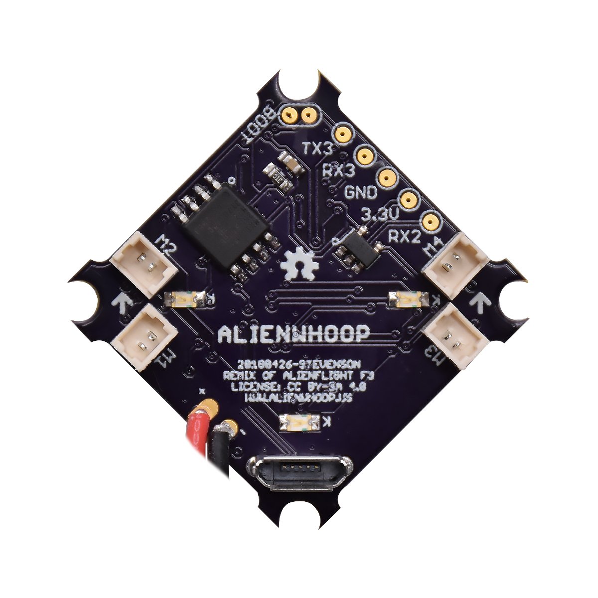 AlienWhoop F4 Brushed Flight Controller (V2.1) AlienWhoop F4 Brushed Flight Controller (V2.1)