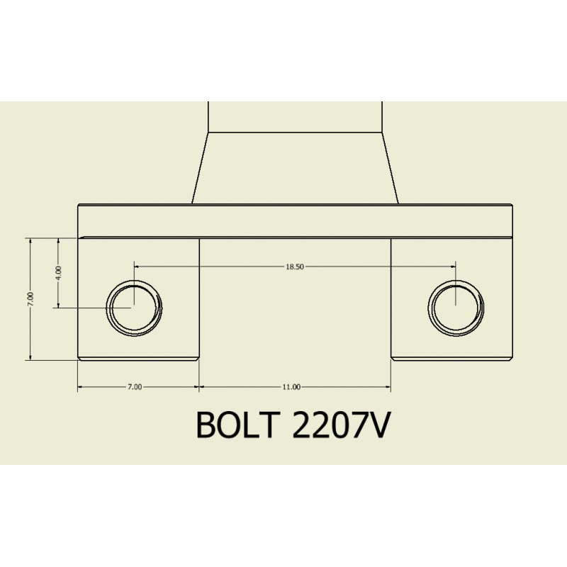 BOLT 2207V 2450kv (Vertical) Over 1400g thrust - ウインドウを閉じる