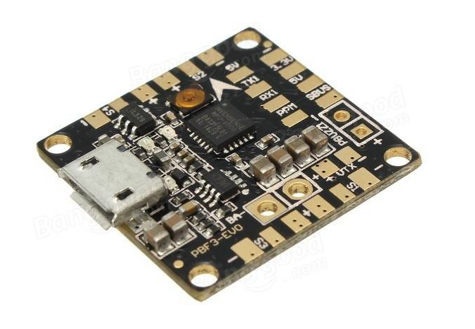 Acro Mini PBF3 EVO 6DOF with MPU6000 SPI 5V 3A BEC(20x20mm) Acro Mini PBF3 EVO 6DOF with MPU6000 SPI 5V 3A BEC(20x20mm)