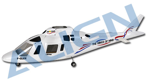 AGUSTA A-109 450 Scale Fuselage KZ0880101A AGUSTA A-109 450 Scale Fuselage KZ0880101A