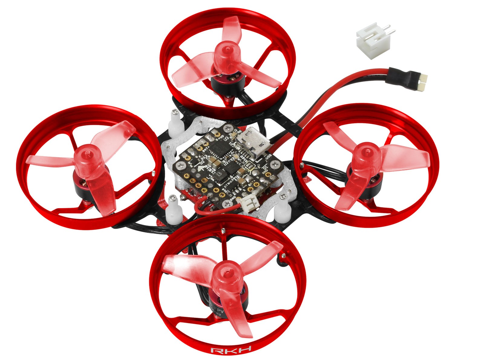 RKH 1S AL Carbon 66mm Brushless Whoop PNP (Red) RKH 1S AL Carbon 66mm Brushless Whoop PNP (Red)