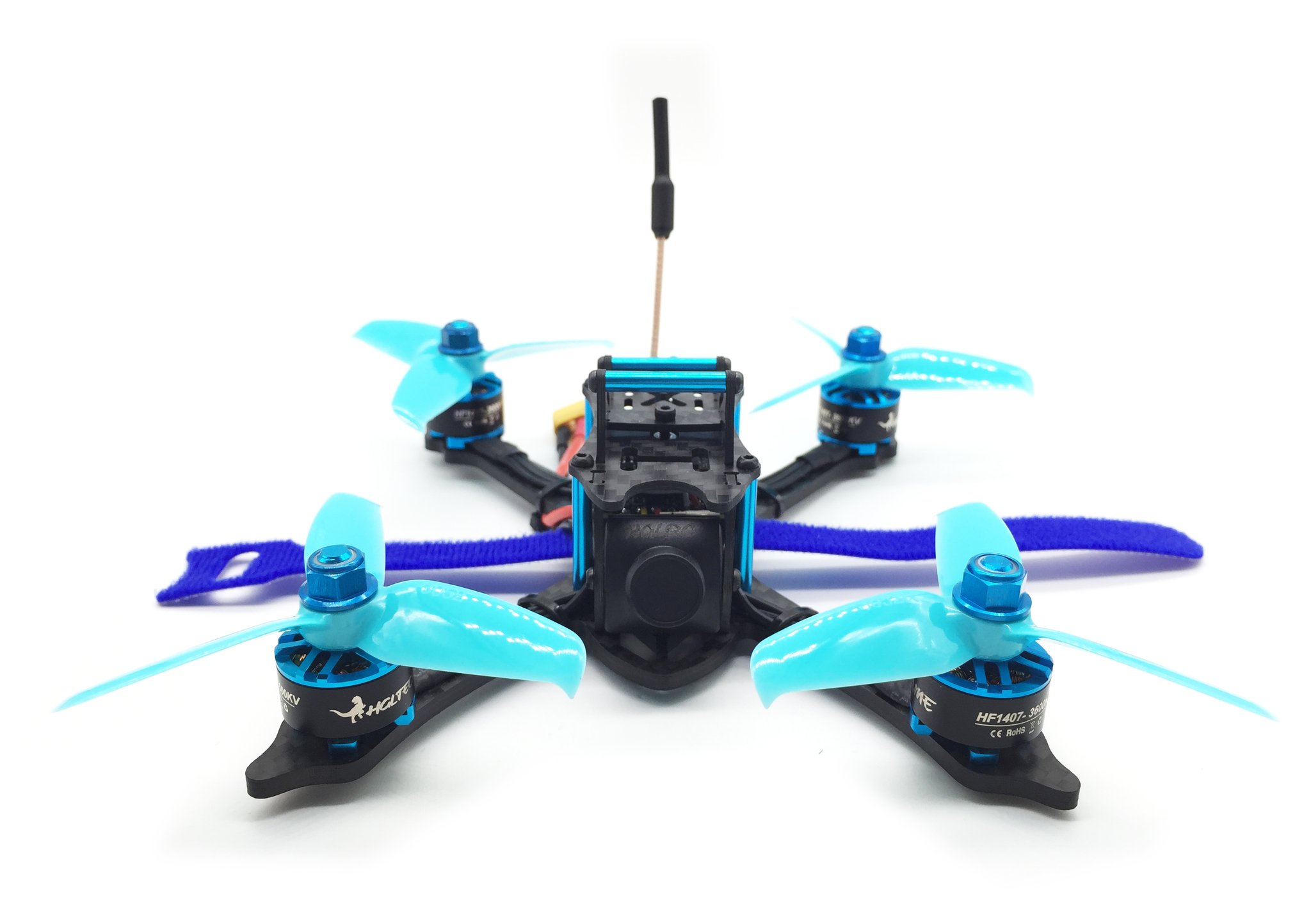 HGLRC XJB F428 145mm PNP FPV Racing Drone Blue HGLRC XJB F428 145mm PNP FPV Racing Drone Blue