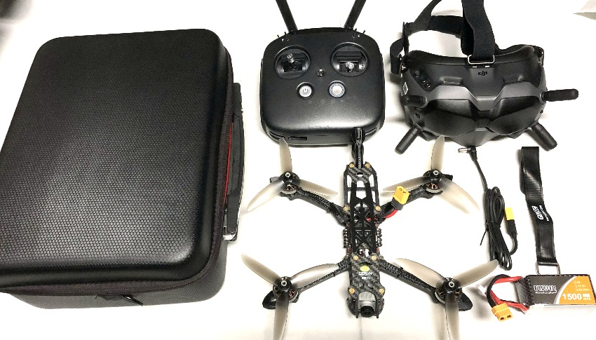 GEPRC MARK4 HD5 + DJI FPV System フルセット(ケース付) GEPRC MARK4 HD5 + DJI FPV System フルセット(ケース付)