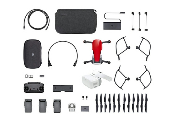 DJI Mavic Air Fly More Combo & Goggle レッド ※お取り寄せ DJI Mavic Air Fly More Combo & Goggle レッド ※お取り寄せ