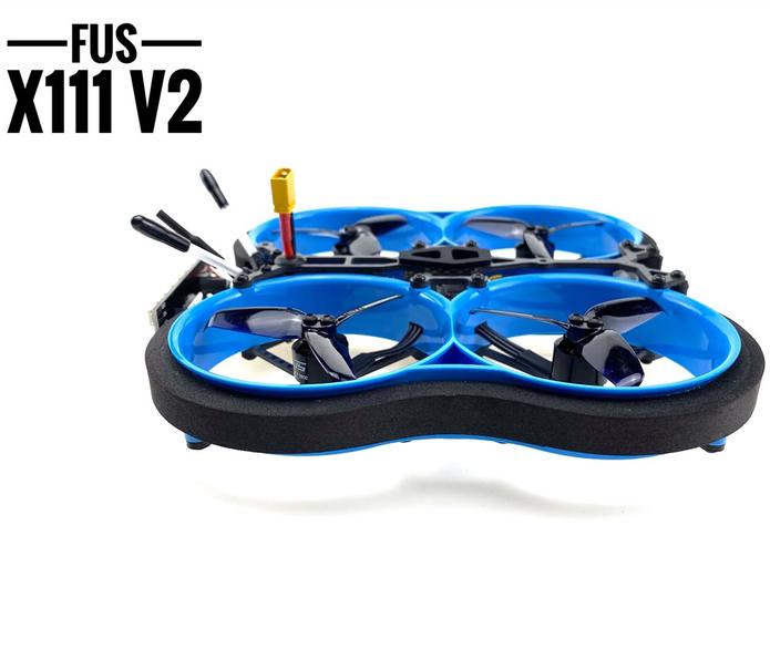 FUS X111 V2 2.5Inch 111mm 3-4S FPV Racing RC Drone SFHSS受信機付 - ウインドウを閉じる