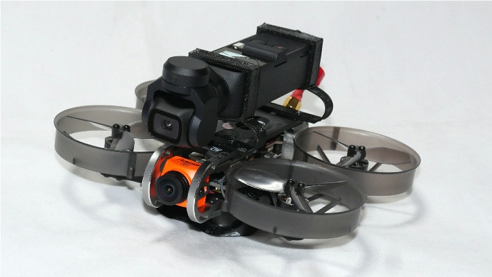 GEP-CX2 FPV Drone with OSMO Pocket ep-ver (S-FHSS受信機付)完成機※受注生産