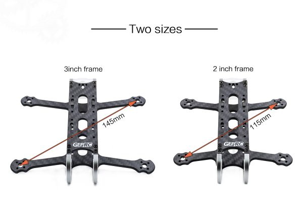 GEP- CX2 115mm 2 Inch FPV Drone Frame Kit