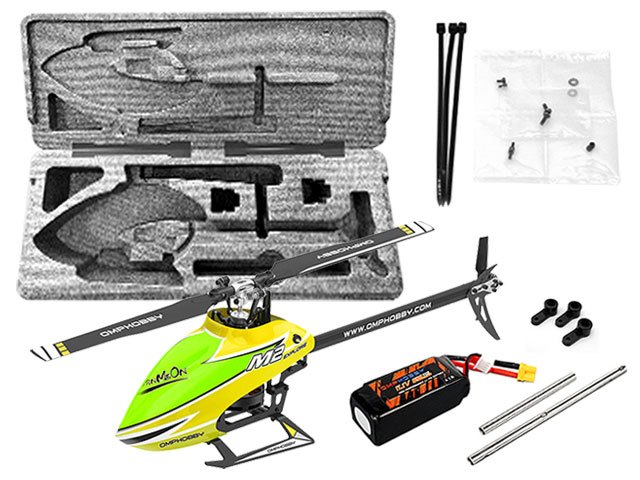 OMPHOBBY M2 V2 Dual Brushless Motor Direct-Drive RC Helicopter (