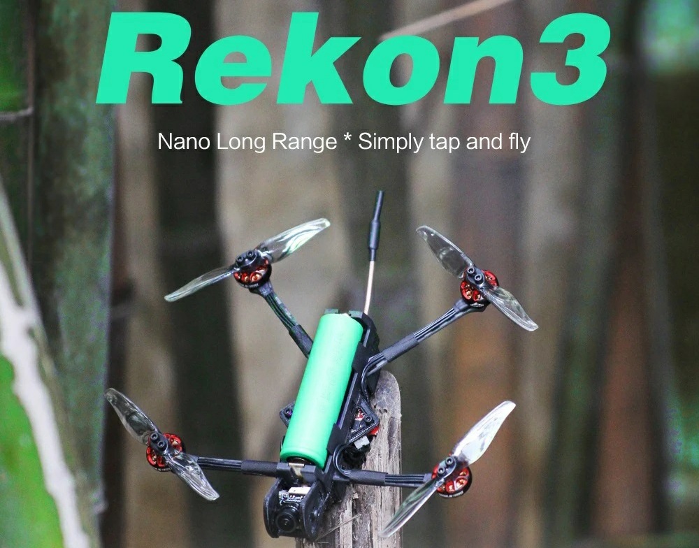 RekonFPV Rekon 3 Nano Long Range 1S 3" 140mm FPV Drone SFHSS/Frs