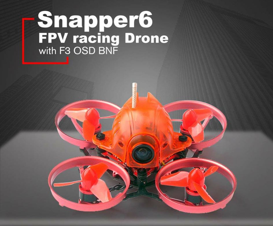 Happymodel Snapper6 65mm Micro 1S Brushless Whoop SFHSS/Frsky受信機 Happymodel Snapper6 65mm Micro 1S Brushless Whoop SFHSS/Frsky受信機