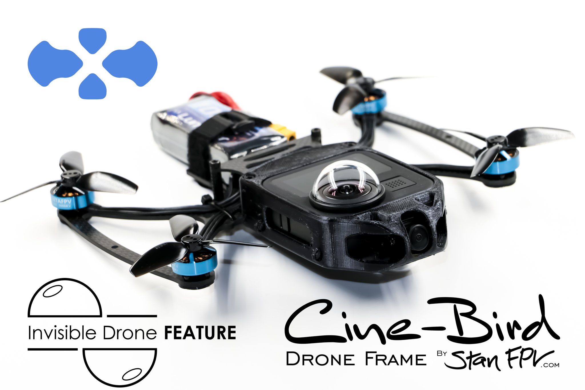 Stan FPV Cine-Bird FPV Frame Kit - GOPRO MAX360 Edition
