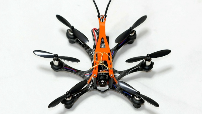 EP-MODELS Micro Vespa115 FPV Hexacopter 完成機　※受注生産 - ウインドウを閉じる