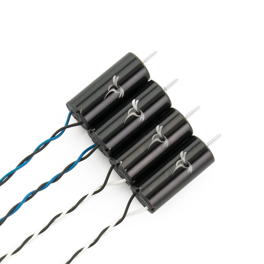 Lumenier RX0820-12 Black Chrome Micro Brushed Motor Set (2 CW, 2 Lumenier RX0820-12 Black Chrome Micro Brushed Motor Set (2 CW, 2