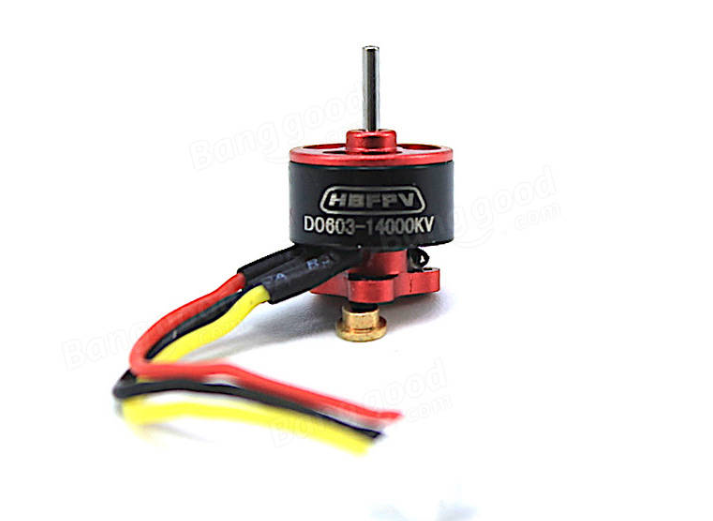 HBRC D0603 0603 Micro Brushless Motor 1-2S 14000KV HBRC D0603 0603 Micro Brushless Motor 1-2S 14000KV