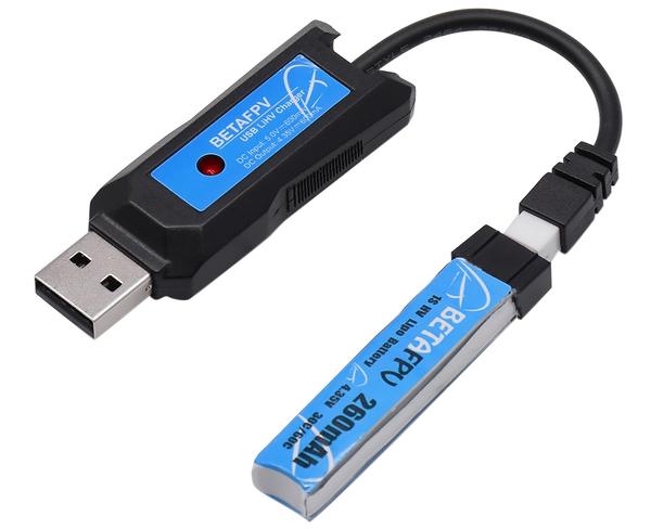 BETA FPV 1セルHV用USB充電器(PH2.0) BETA FPV 1セルHV用USB充電器(PH2.0)