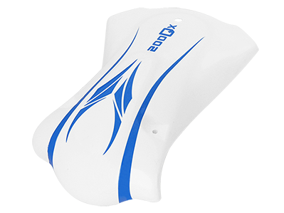 Canopy for CNC Advanced Upgrade Kit (White-Blue) - Blade 200 QX - ウインドウを閉じる