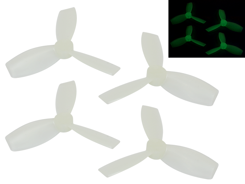 RKH 2222 3 Blade Transparent Propeller (2CW+2CCW; 1.5mm Shaft)Gl RKH 2222 3 Blade Transparent Propeller (2CW+2CCW; 1.5mm Shaft)Gl
