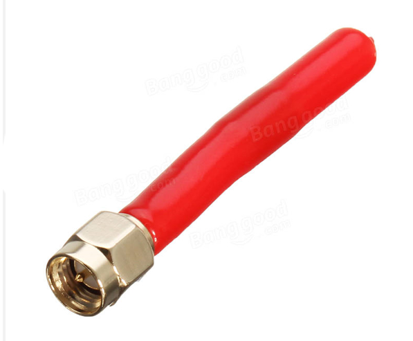 5.8G 3dBi 55mm Short FPV Linear Antenna Red SMA 5.8G 3dBi 55mm Short FPV Linear Antenna Red SMA