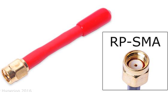 5.8GHZ 2.7dBd Racing Edition VTX Antenna -RP-SMA 5.8GHZ 2.7dBd Racing Edition VTX Antenna -RP-SMA