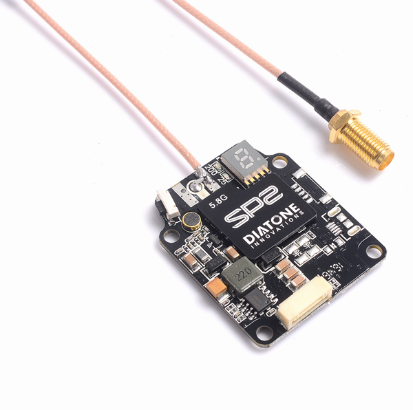 Diatone SP2 5.8G 48CH 0/25/200/600MW Switchable Video Transmitte Diatone SP2 5.8G 48CH 0/25/200/600MW Switchable Video Transmitte