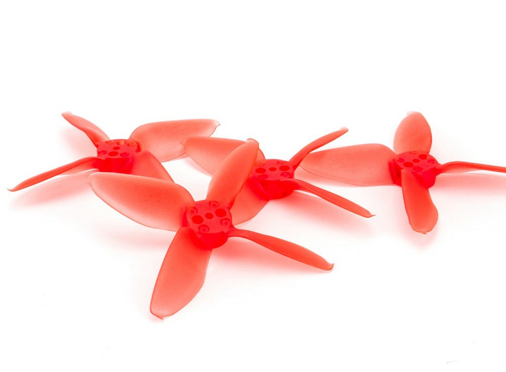 EMAX AVAN Micro 2inch Prop 2 Pairs 4-Blad Propellers(Red) EMAX AVAN Micro 2inch Prop 2 Pairs 4-Blad Propellers(Red)