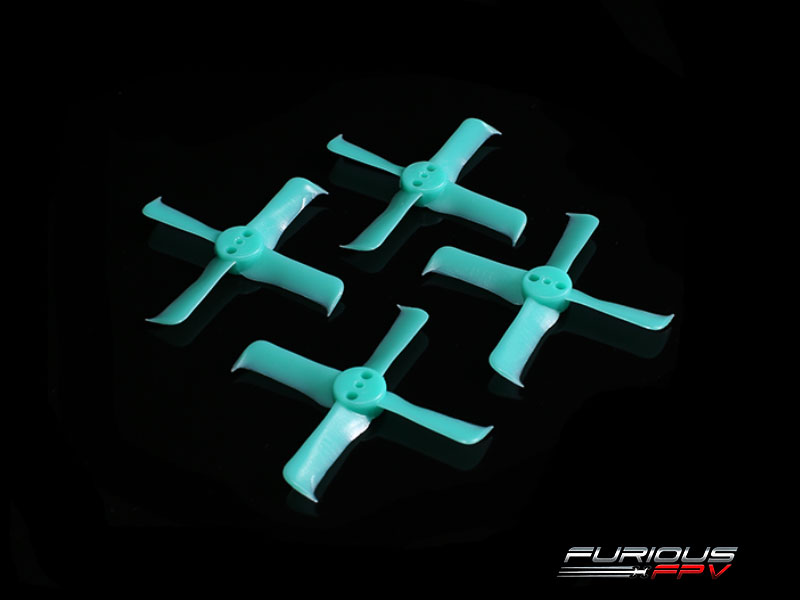 FURIOUS FPV 2036-4 Propellers (2CW - 2CCW) - Turquoise FURIOUS FPV 2036-4 Propellers (2CW - 2CCW) - Turquoise