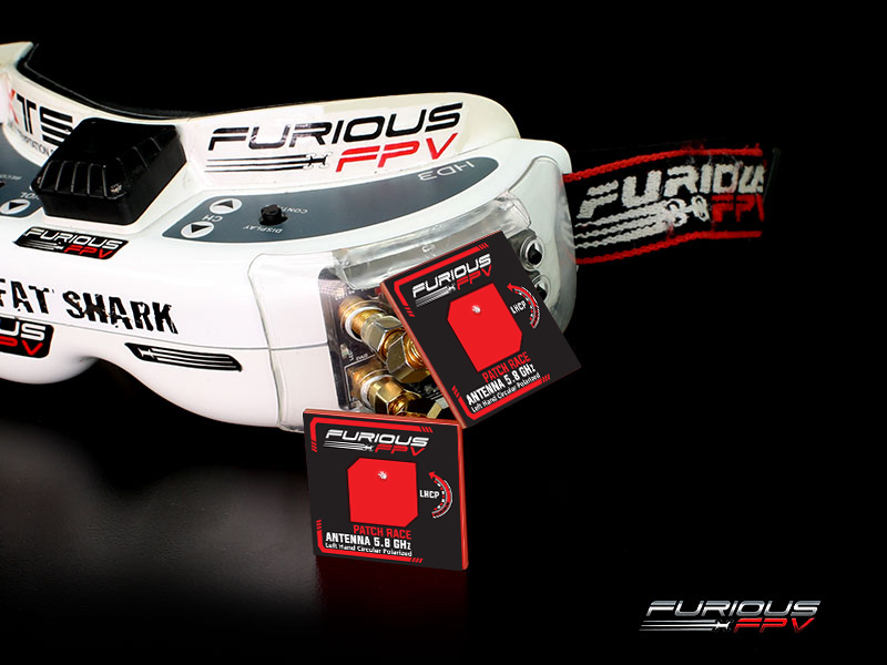 FuriousFPV - FeatherPatch Race Antenna 5.8GHz LHCP FuriousFPV - FeatherPatch Race Antenna 5.8GHz LHCP