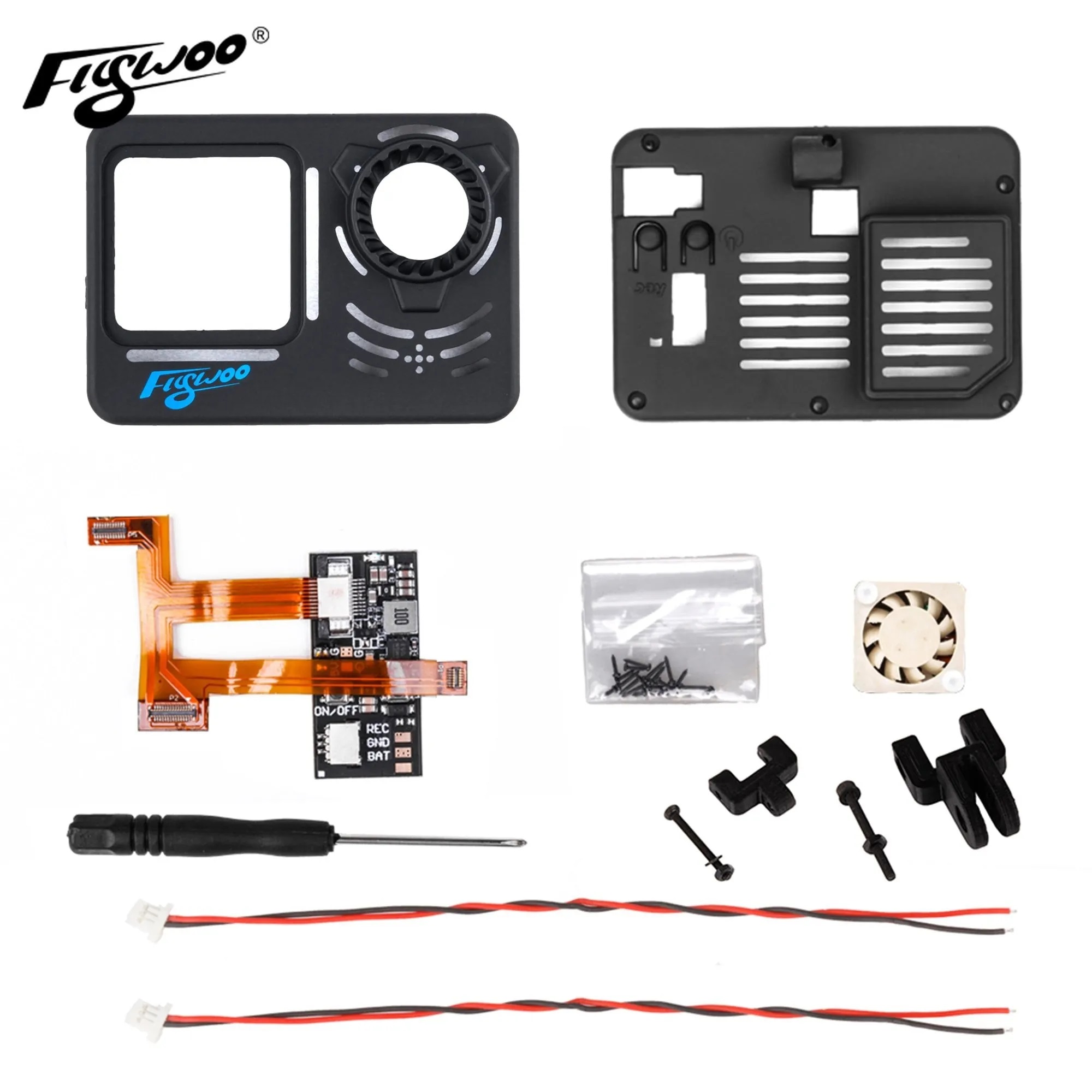 Flywoo Action Camera GP11 Spare parts kit　※お取り寄せ